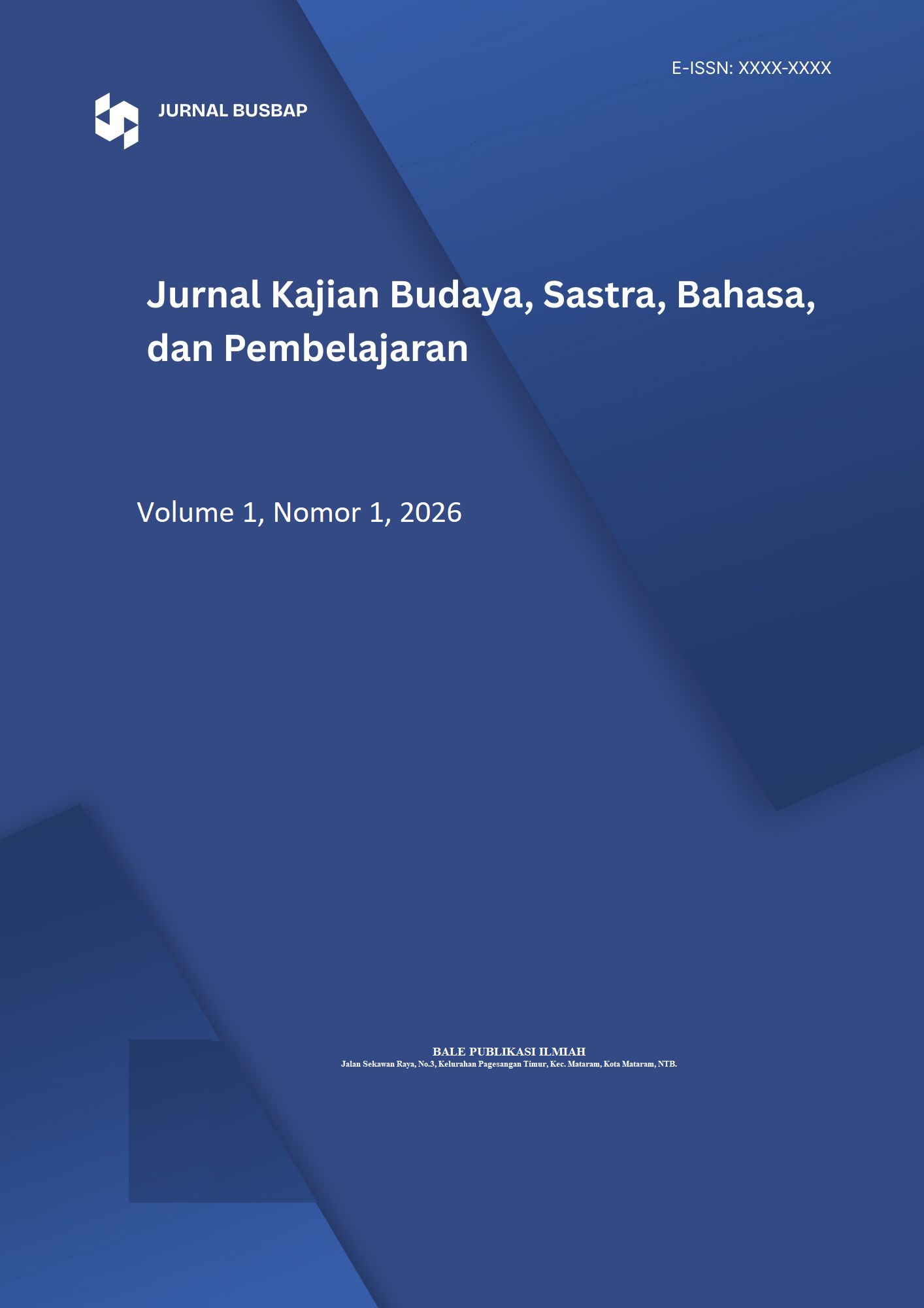					View Vol. 1 No. 1 (2026): April
				